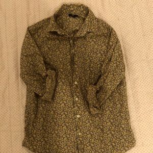 Floral Gap button down shirt